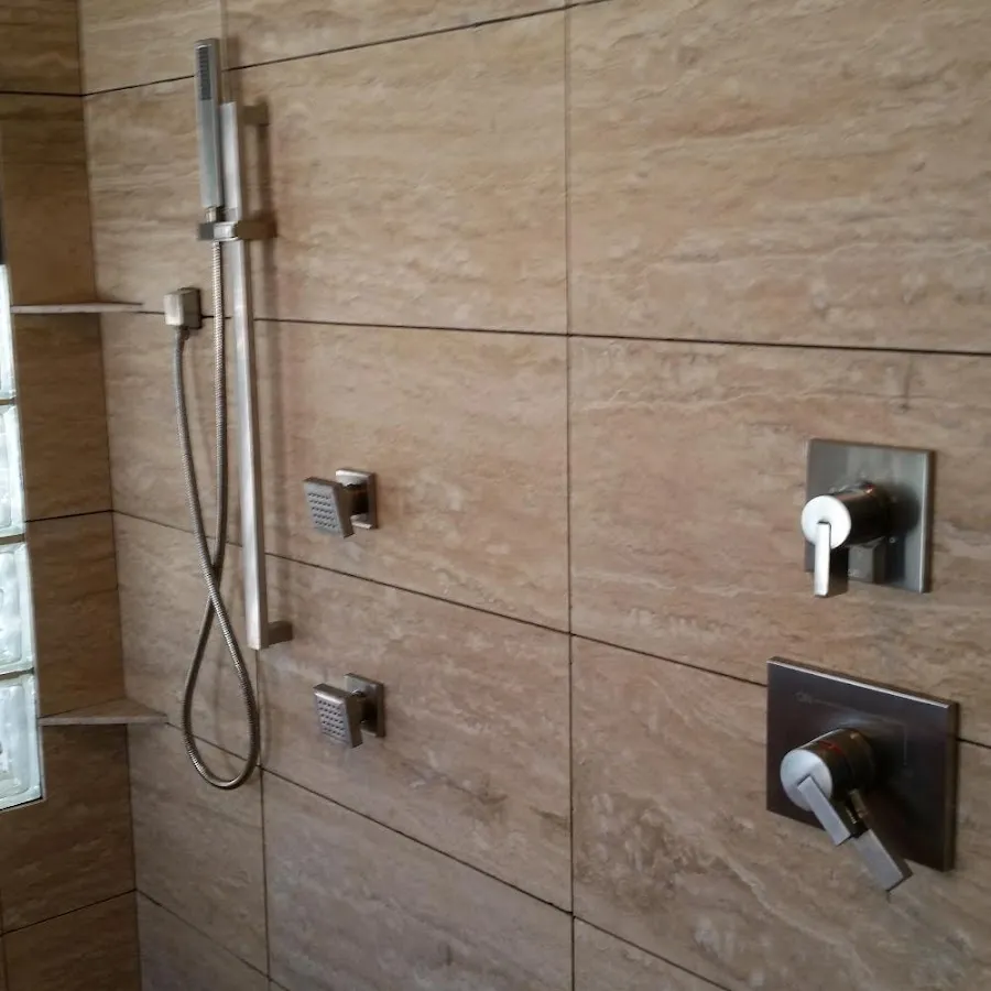 Shower fixture installation for Frozen Pipe Repair in Chain Lake